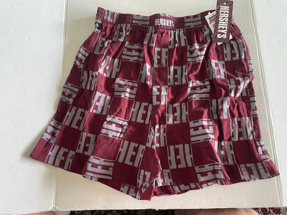 Hersheys Candy Men’s Boxer Shorts Lounge Underwear Size  M